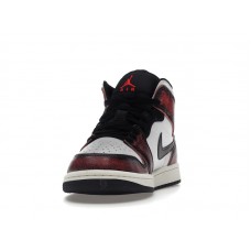 Jordan 1 Mid Wear-Away Chicago