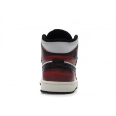 Jordan 1 Mid Wear-Away Chicago