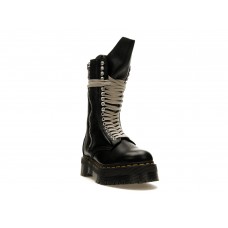 Женские Dr. Martens 1918 Quad Leather Sole Calf Length Boot Rick Owens Black (W)