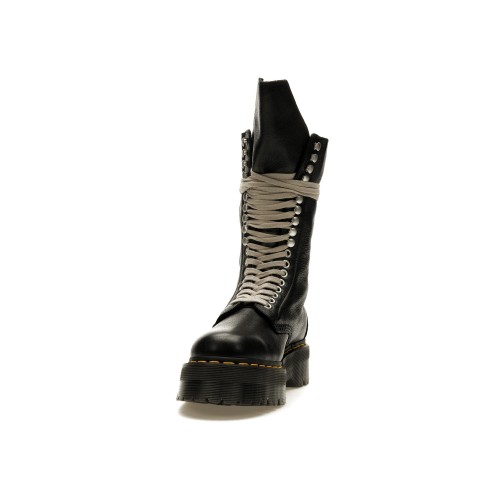 Dr. Martens 1918 Quad Leather Sole Calf Length Boot Rick Owens Black (W) - женская сетка размеров