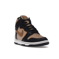 Женские кроссовки Nike Dunk High LXX Black Flax (W)