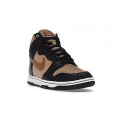 Женские кроссовки Nike Dunk High LXX Black Flax (W)