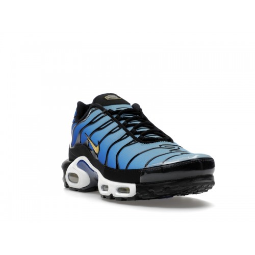 Кроссы Nike Air Max Plus OG Hyper Blue - мужская сетка размеров