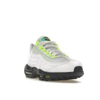 Nike Air Max 95 White Volt Football Grey 3D Multi Swoosh