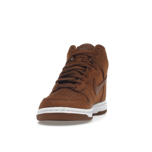 Кроссы Nike Dunk High Premium Pecan (W) - женская сетка размеров
