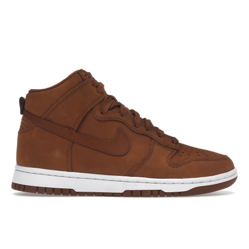 Кроссы Nike Dunk High Premium Pecan (W) - женская сетка размеров