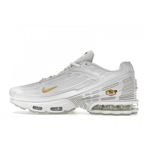 Кроссы Nike Air Max Plus 3 Multi-Swoosh Light Bone - мужская сетка размеров