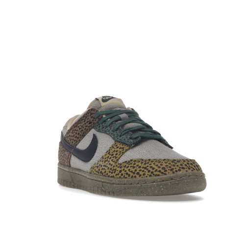 Кроссы Nike Dunk Low Safari Golden Moss - мужская сетка размеров