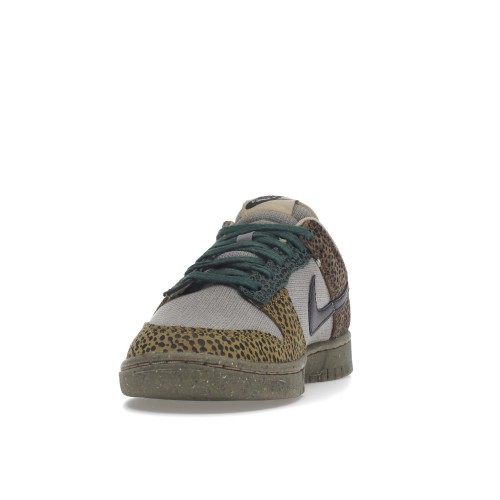Кроссы Nike Dunk Low Safari Golden Moss - мужская сетка размеров