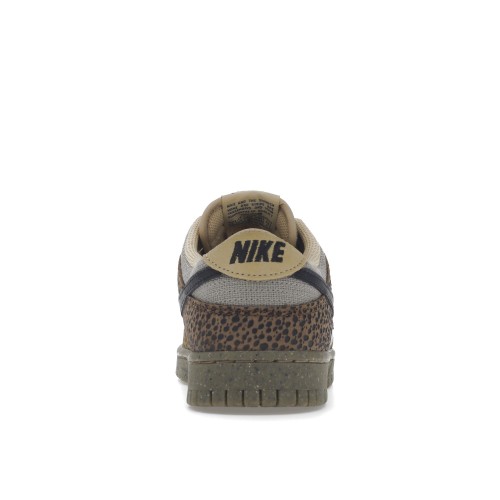 Кроссы Nike Dunk Low Safari Golden Moss - мужская сетка размеров