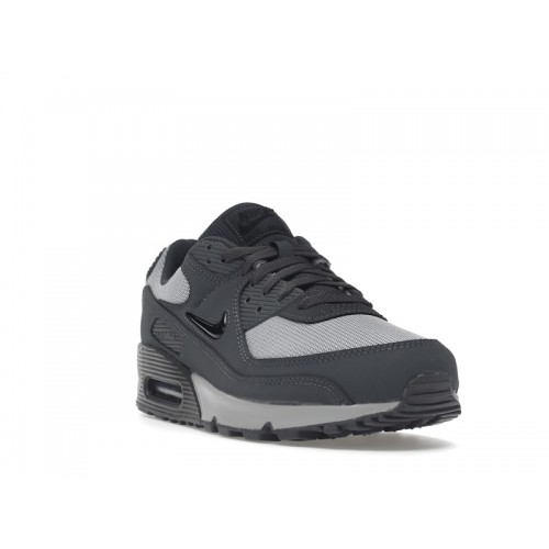 Кроссы Nike Air Max 90 Jewel Wolf Grey - мужская сетка размеров