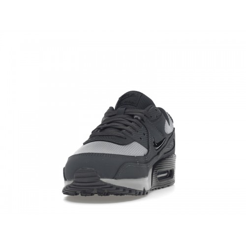 Кроссы Nike Air Max 90 Jewel Wolf Grey - мужская сетка размеров