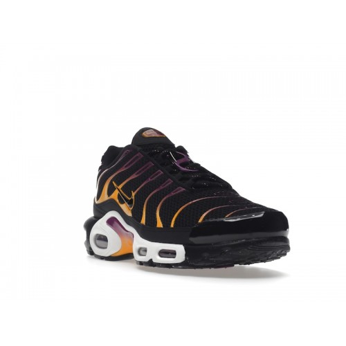 Кроссы Nike Air Max Plus University Gold Viotech Purple - мужская сетка размеров