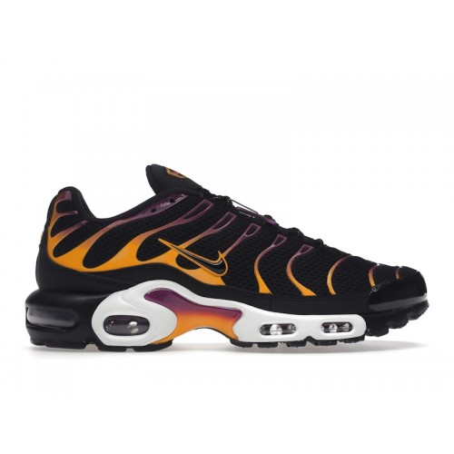 Кроссы Nike Air Max Plus University Gold Viotech Purple - мужская сетка размеров