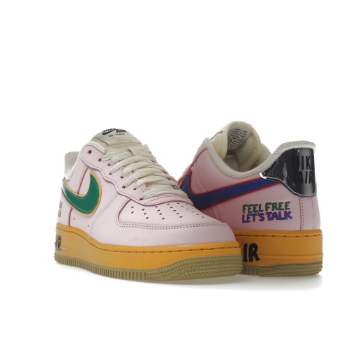 Кроссы Nike Air Force 1 Low 07 Feel Free, Let’s Talk - мужская сетка размеров