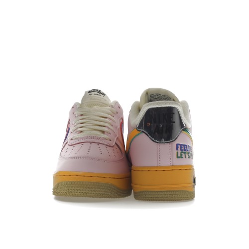 Кроссы Nike Air Force 1 Low 07 Feel Free, Let’s Talk - мужская сетка размеров