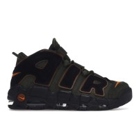 Кроссовки Nike Air More Uptempo 96 Cargo Khaki Alpha Orange