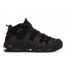 Кроссовки Nike Air More Uptempo 96 Cargo Khaki Alpha Orange