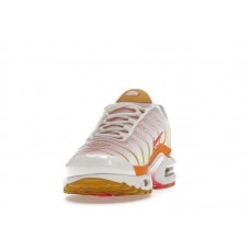 Женские Nike Air Max Plus White Orange Pink (W)
