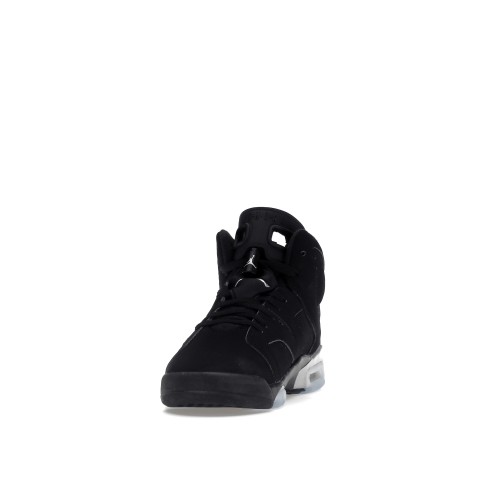 Кроссы Jordan 6 Retro Chrome Metallic Silver (GS) - подростковая сетка размеров