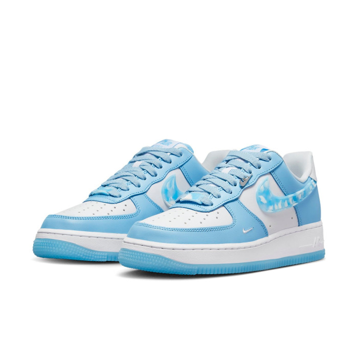 Nike Air Force 1 Low Nail Art White Blue (W) - женская сетка размеров Nike Air Force 1 Low Nail Art White Blue (W) - женская сетка размеров