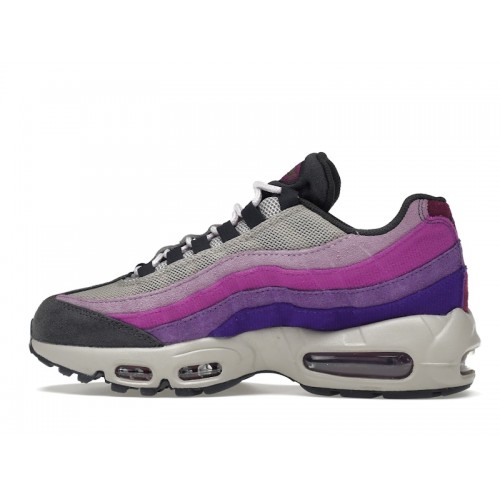 Кроссы Nike Air Max 95 Viotech Anthracite (W) - женская сетка размеров