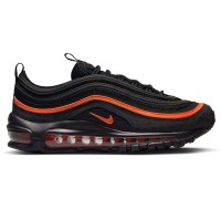 Подростковые кроссовки Nike Air Max 97 Black Safety Orange (GS)