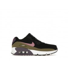 Подростковые кроссовки Nike Air Max 90 Black Canyon Purple (GS)