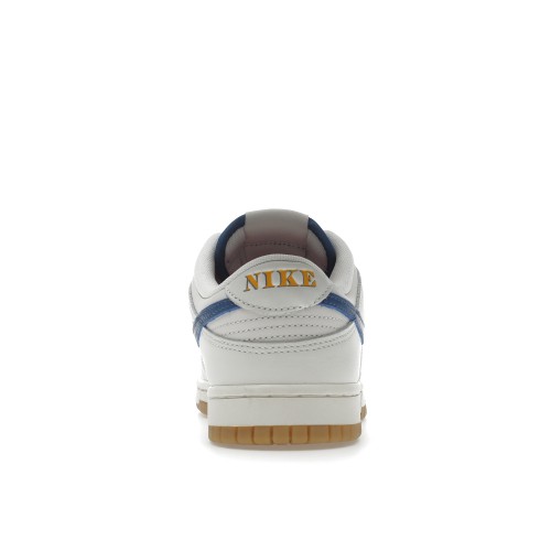 Кроссы Nike Dunk Low SE Sail Dark Marina Blue - мужская сетка размеров