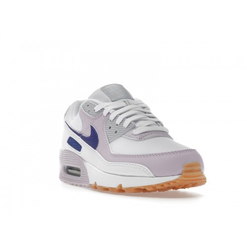 Кроссы Nike Air Max 90 White Doll (W) - женская сетка размеров