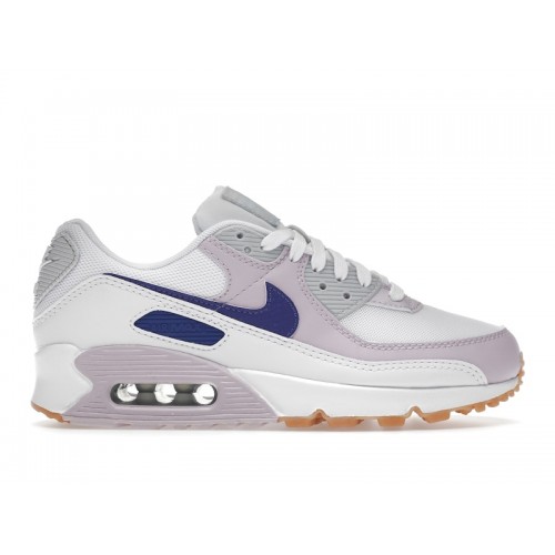 Кроссы Nike Air Max 90 White Doll (W) - женская сетка размеров