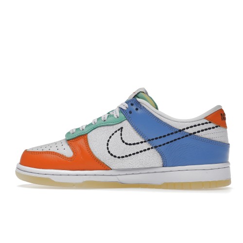 Кроссы Nike Dunk Low Nike 101 (GS) - подростковая сетка размеров