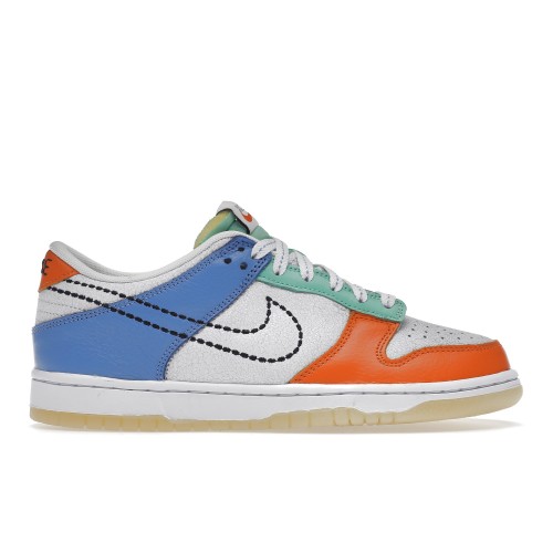 Кроссы Nike Dunk Low Nike 101 (GS) - подростковая сетка размеров