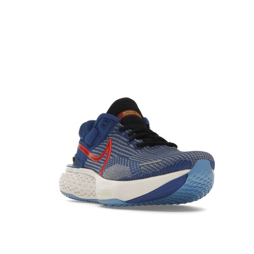 Кроссы Nike ZoomX Invincible Run Flyknit 2 Game Royal Red Clay - мужская сетка размеров
