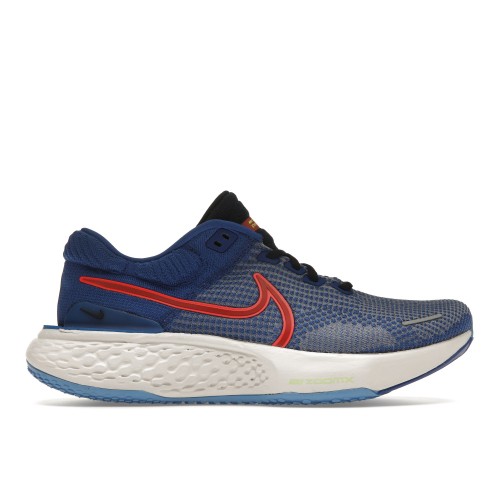 Кроссы Nike ZoomX Invincible Run Flyknit 2 Game Royal Red Clay - мужская сетка размеров