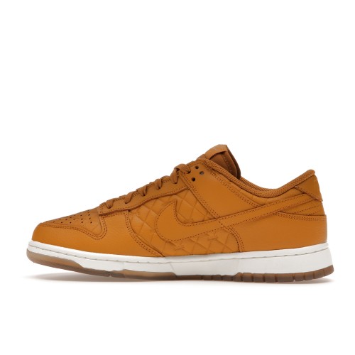 Кроссы Nike Dunk Low Quilted Wheat (W) - женская сетка размеров