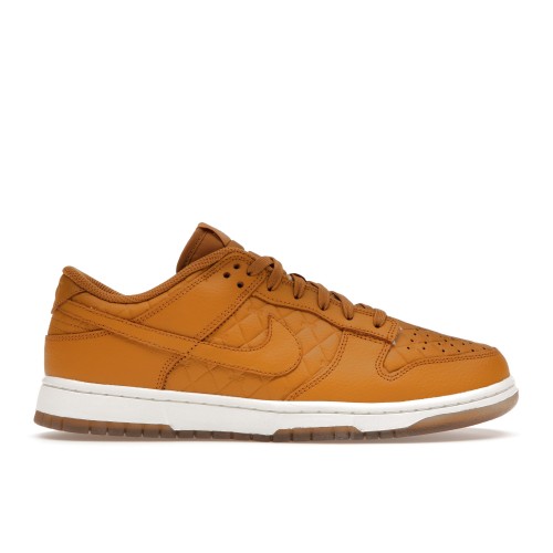 Кроссы Nike Dunk Low Quilted Wheat (W) - женская сетка размеров