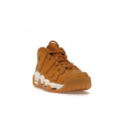 Женские кроссовки Nike Air More Uptempo Quilted Wheat Gum Light Brown (W)
