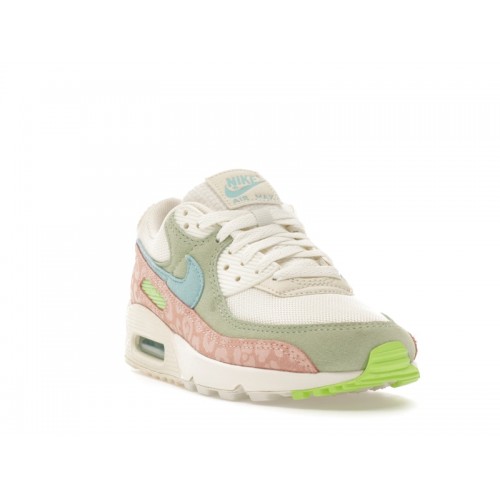 Nike Wmns Air Max 90 Easter Leopard - женская сетка размеров