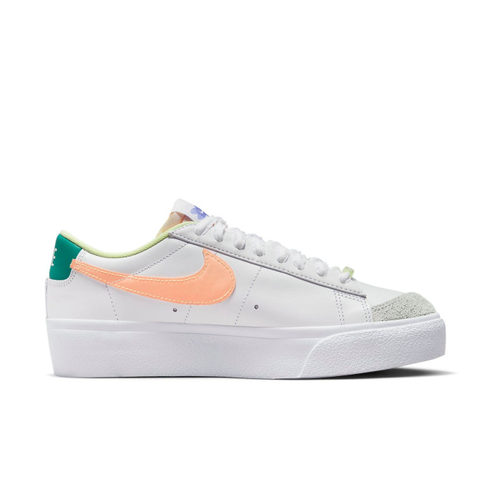 Nike Blazer Low Platform Peach Cream Light Thistle (W) - женская сетка размеров Nike Blazer Low Platform Peach Cream Light Thistle (W) - женская сетка размеров