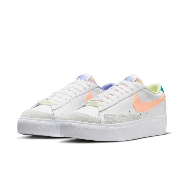 Nike Blazer Low Platform Peach Cream Light Thistle (W) - женская сетка размеров Nike Blazer Low Platform Peach Cream Light Thistle (W) - женская сетка размеров