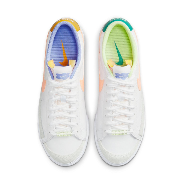 Nike Blazer Low Platform Peach Cream Light Thistle (W) - женская сетка размеров Nike Blazer Low Platform Peach Cream Light Thistle (W) - женская сетка размеров