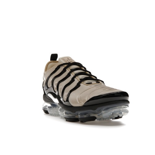 Кроссы Nike Air VaporMax Plus Beige Black - мужская сетка размеров