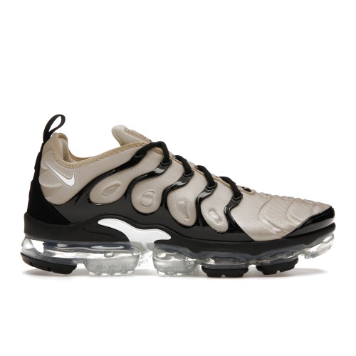 Кроссы Nike Air VaporMax Plus Beige Black - мужская сетка размеров