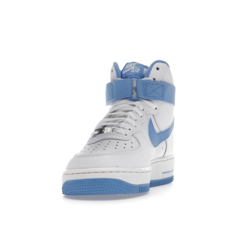 Кроссы Nike Air Force 1 High OG QS University Blue (W) - женская сетка размеров