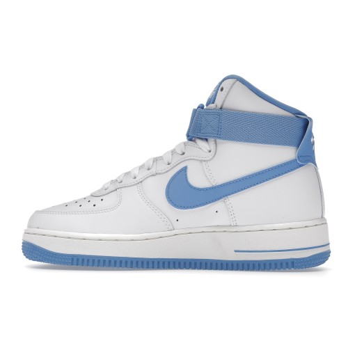 Кроссы Nike Air Force 1 High OG QS University Blue (W) - женская сетка размеров