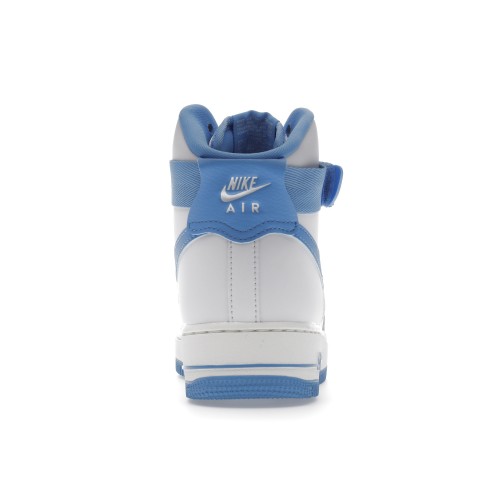 Кроссы Nike Air Force 1 High OG QS University Blue (W) - женская сетка размеров