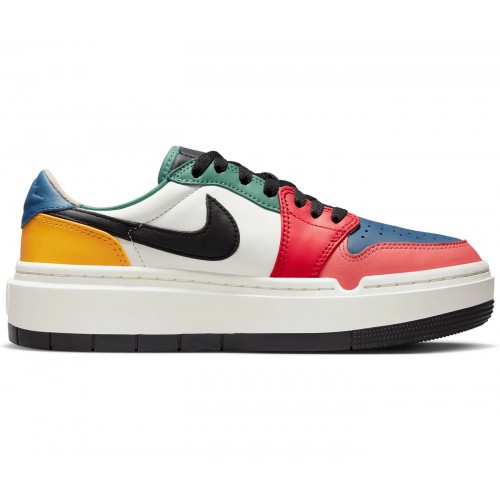 Кроссы Jordan 1 Elevate Low SE Multi-Color (W) - Женская сетка размеров