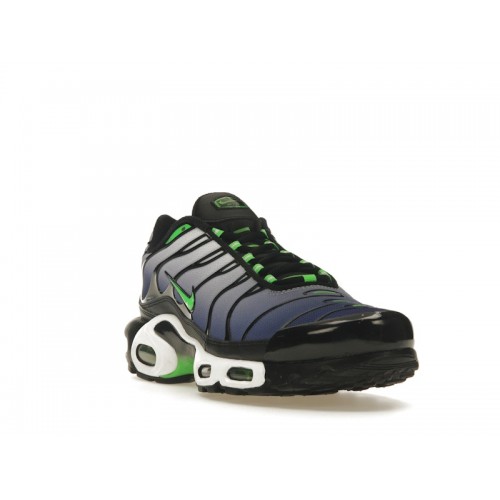 Кроссы Nike Air Max Plus Icons Deep Royal Scream Green - мужская сетка размеров