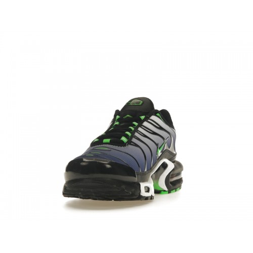 Кроссы Nike Air Max Plus Icons Deep Royal Scream Green - мужская сетка размеров